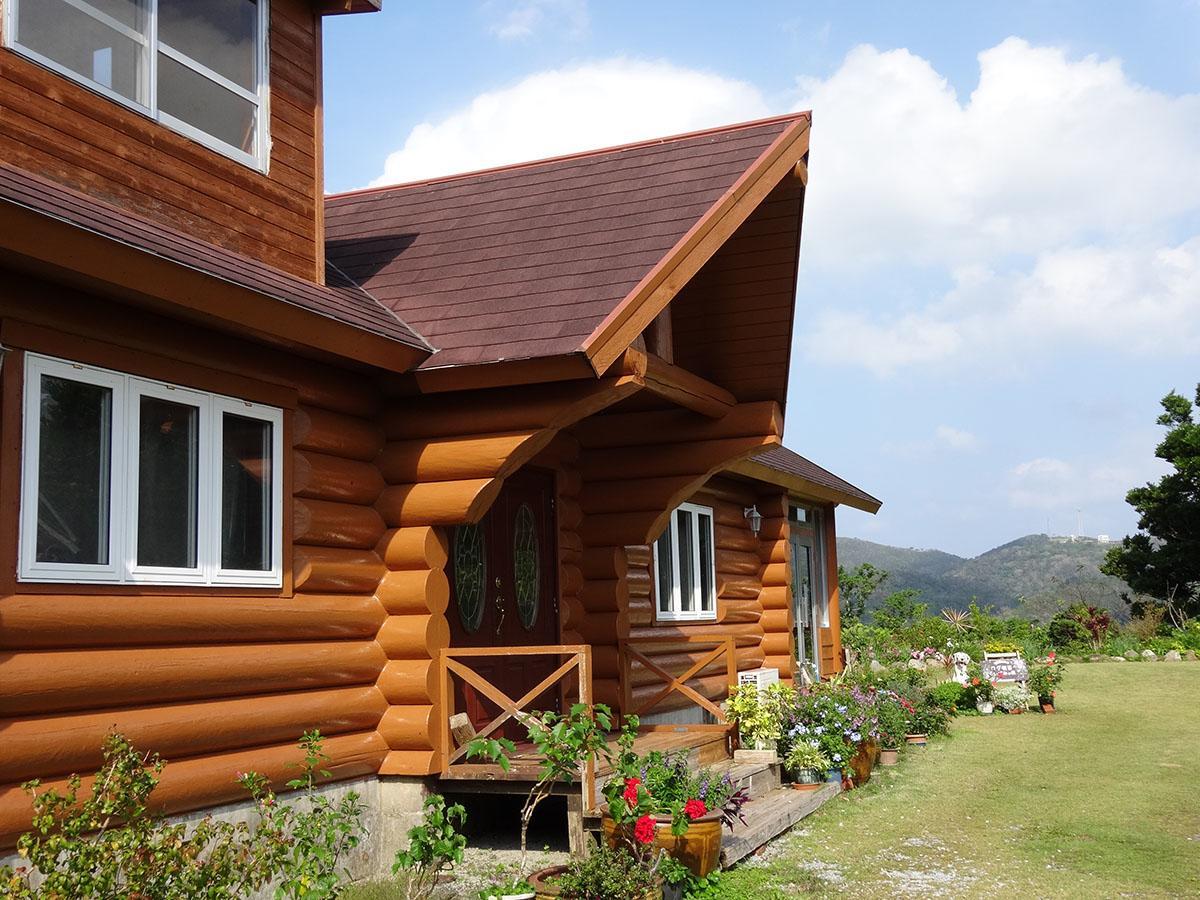Log Pension Izumigamori Motobu Exterior foto